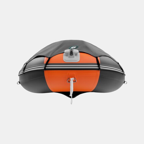 Надувная лодка GLADIATOR C420AL оранжево-темносерый