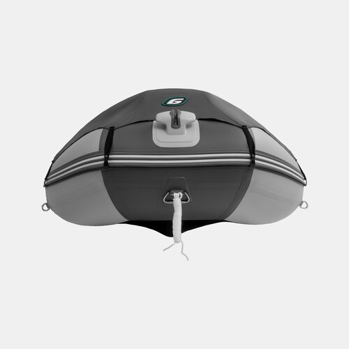 Надувная лодка GLADIATOR C370AL светло-темносерый