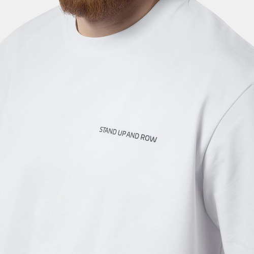 Футболка белая Gladiator “Stand up and row” (S-M)