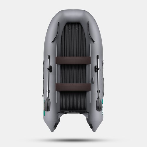 Надувная лодка GLADIATOR E350S темно-серый