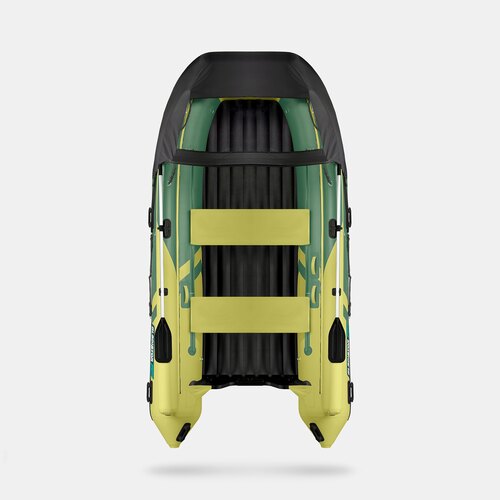 Надувная лодка GLADIATOR E420X зелено-оливковый