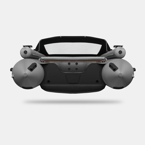 Надувная лодка GLADIATOR E420X темносерый