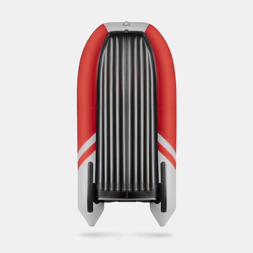 Надувная лодка GLADIATOR E330SL красно-белый