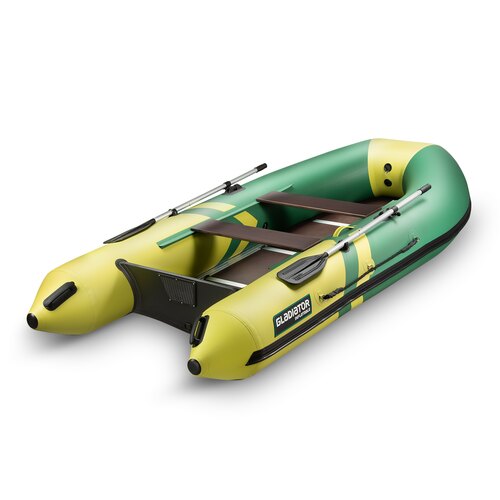 Надувная лодка GLADIATOR B330 зелено-оливковый